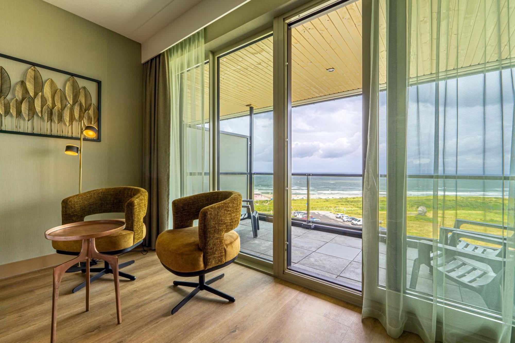 Strandhotel Het Hoge Duin Wijk aan Zee Esterno foto